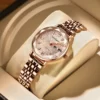 POEDAGAR Elegant Mesh Ladies Quartz Watch