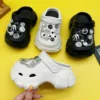 2025 Cartoon Little Alien Family Clogs for Boys and Girls