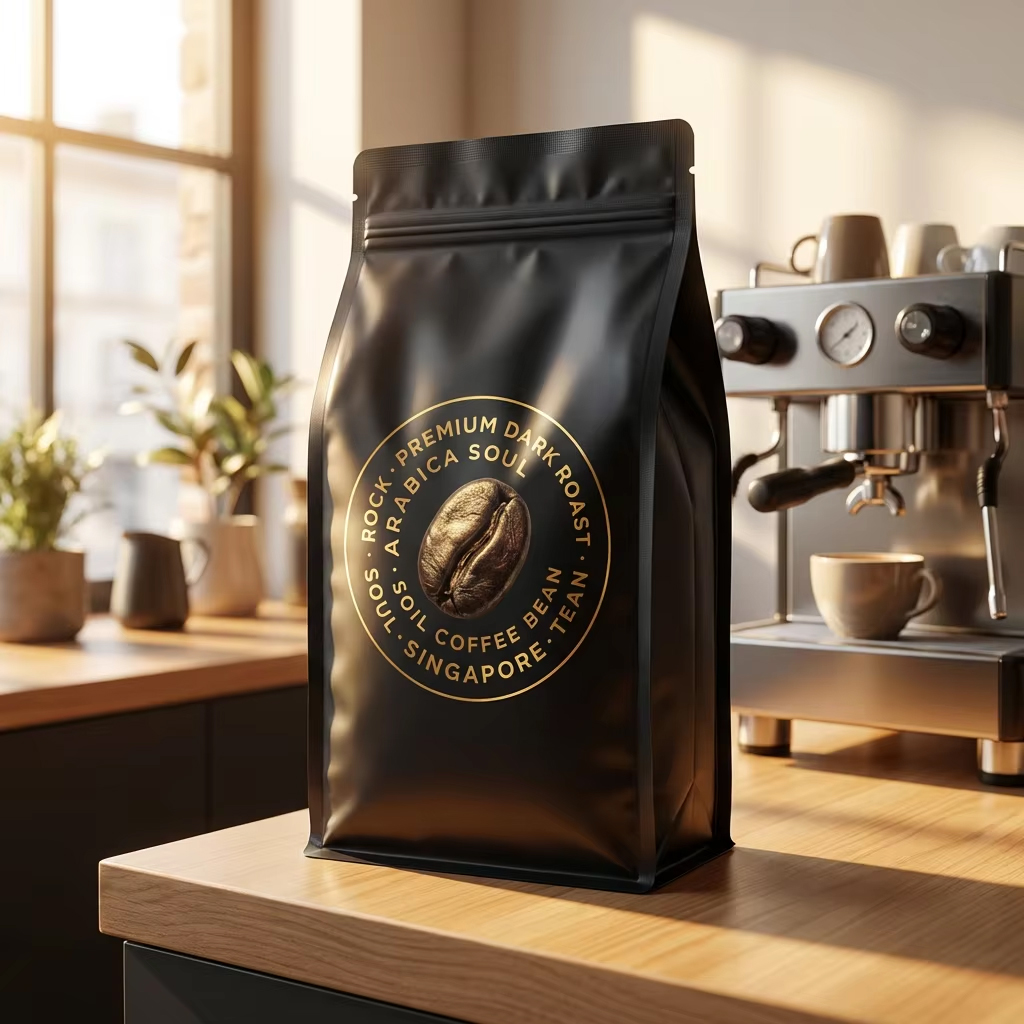 ROCK ARABICA PREMIUM DARK ROAST COFFEE BEAN