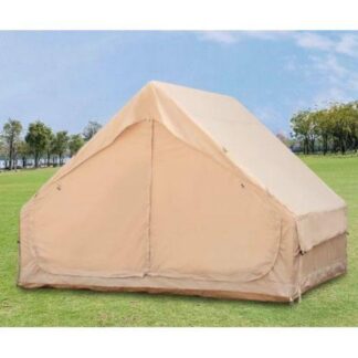 ELA Inflatable Luxury Camping Tent With Pump, Can Accommodate 4 To 6 People, Easy To Set Up, Waterproof And Outdoor For All Seasons, 12 Mesh Windows