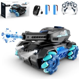 ELA RC Tank Toys Four Wheel Drive Remote Control Car 2.4G Gesture Control Water Bomb