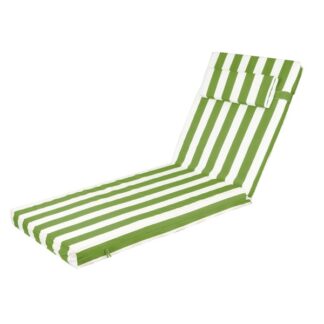 ELA Outdoor Chaise Lounge Cushion, 72 In. X 21 In. X 3 In. Waterproof Fade-Resistant Patio Chair Pad For Pool Beach