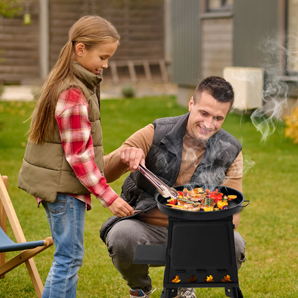 ELA 36x36x46.5cm Wood Camping Stove - Image 3