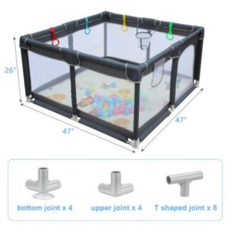 ELA Baby Playpen Cloth Removable Fence Indoor And Outdoor Universal Children Pet Care