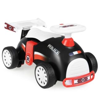 ELA Kids Ride-On Sliding Car With Music Function, 3 Themes Sit-and-Scoot Toy For 19-36 Months (Police)