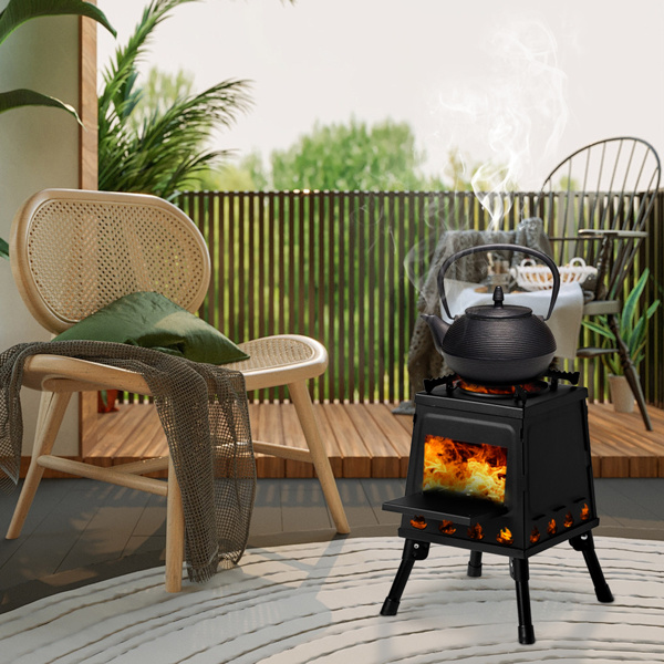 ELA 36x36x46.5cm Wood Camping Stove - Image 5
