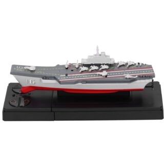 ELA 2.4G Wireless Remote Control Aircraft Carrier Simulation RC Children Plastic Boat Toy