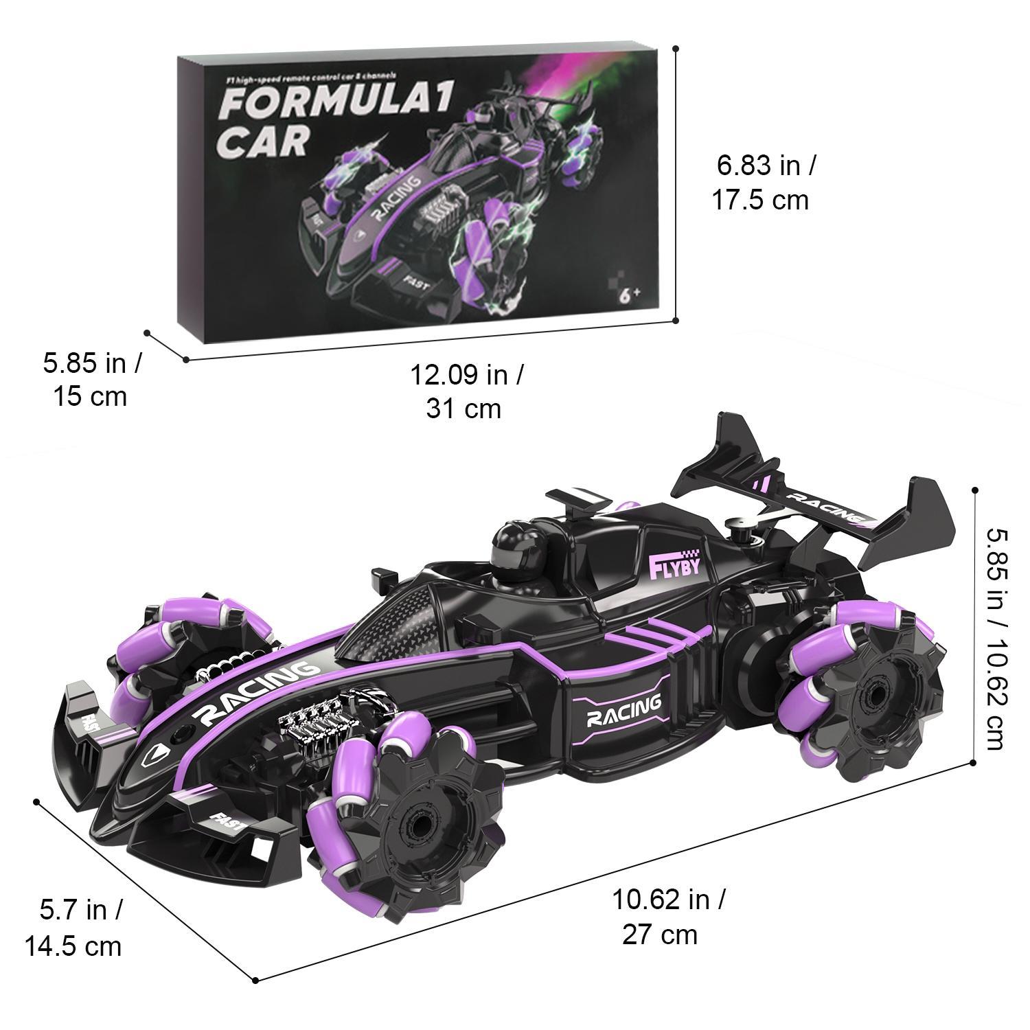 ELA Formula 1 Omnidirectional Drift Car With Spray Function - The Perfect Toy For Children And Families - Image 6