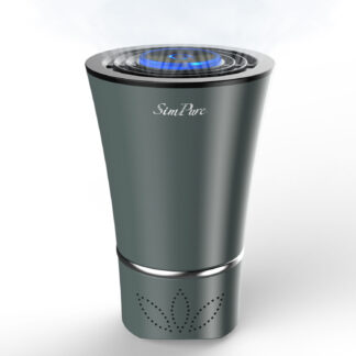ELA Mini Portable Air Purifier Desktop-True HEPA Filter Cleans Air. Home Office Car Use